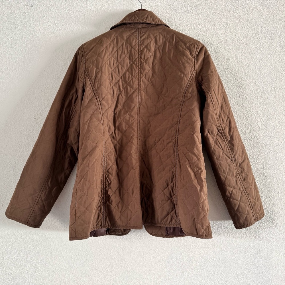 MICHAEL KORS Quilted Jacket Fall Winter Outerwear Coat Snap Close Size Large - Picture 11 of 12